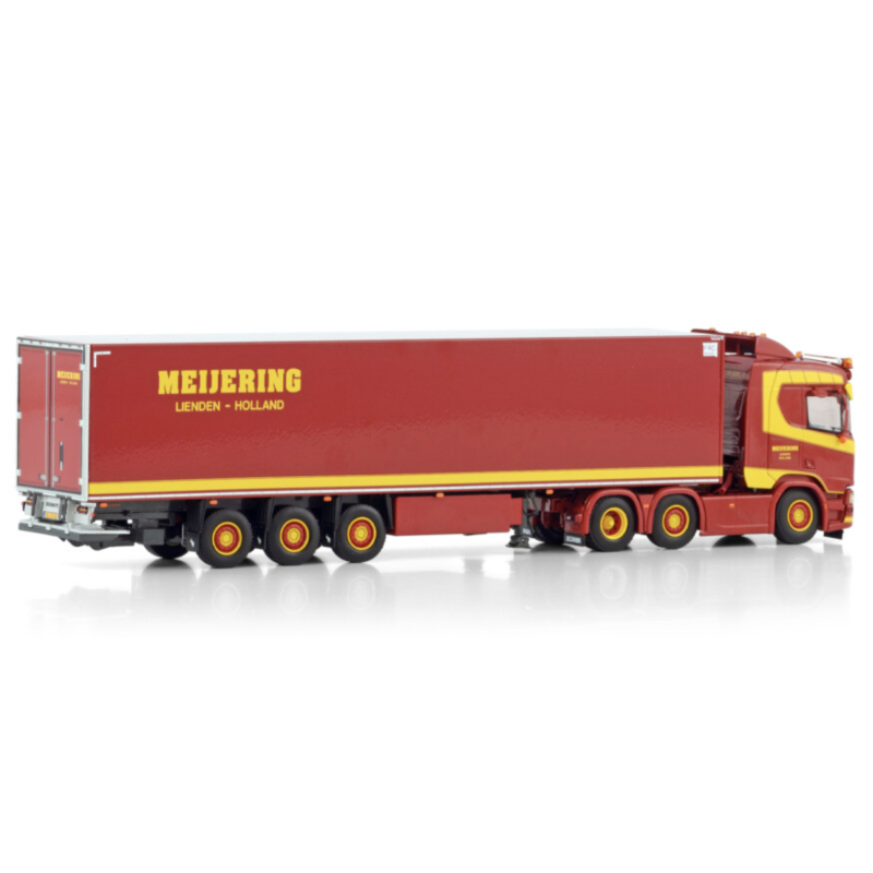 MEIJERING TRANSPORT SCANIA R NORMAL CR20N 6X2 TWIN STEER REEFER TRAILER - 3 AXLE