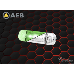 Feu de position 3 led blanc/vert