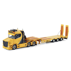 KROMMENHOEK VLASTUIN TORPEDO 6X2 TAG AXLE SEMI LOW LOADER - 3 AXLE