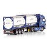 INGO DINGES VOLVO FH5 GLOBETROTTER XL 4X2 FLEX CONTAINER TRAILER - 3 AXLE + 2X 20FT TANK CONTAINER
