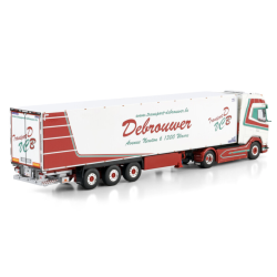 TRANSPORT DEBROUWER DAF XG+ 4X2 REEFER TRAILER - 3 AXLE