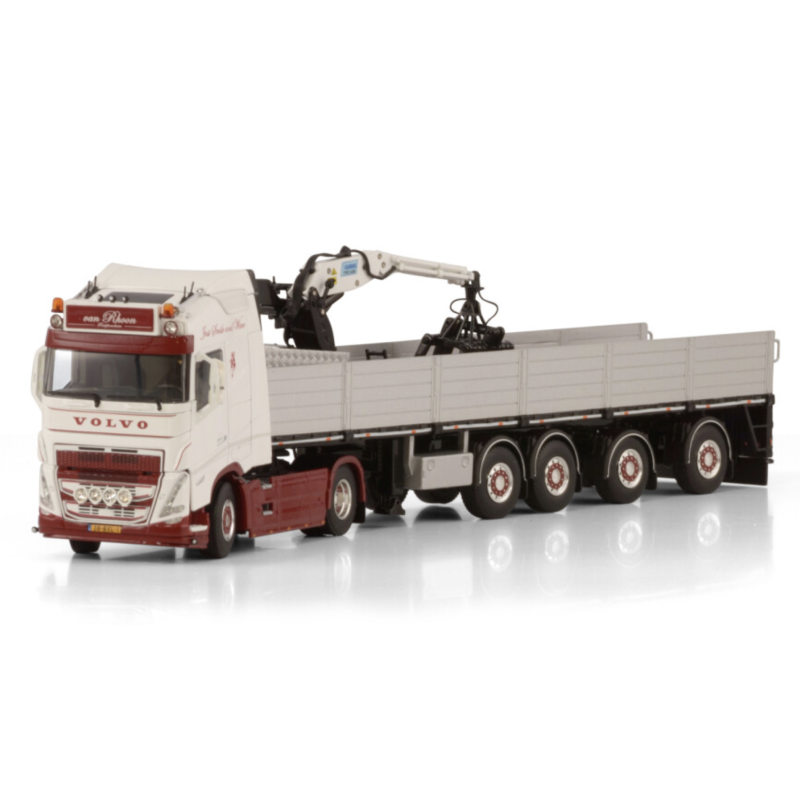 VAN RHOON TRANSPORT VOLVO FH5 GLOBETROTTER 4X2 BRICK TRAILER - 4 AXLE