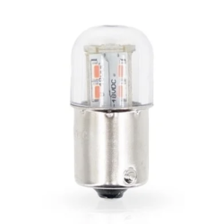 BA15S LED 5W 10-48V - BLANC CHAUD