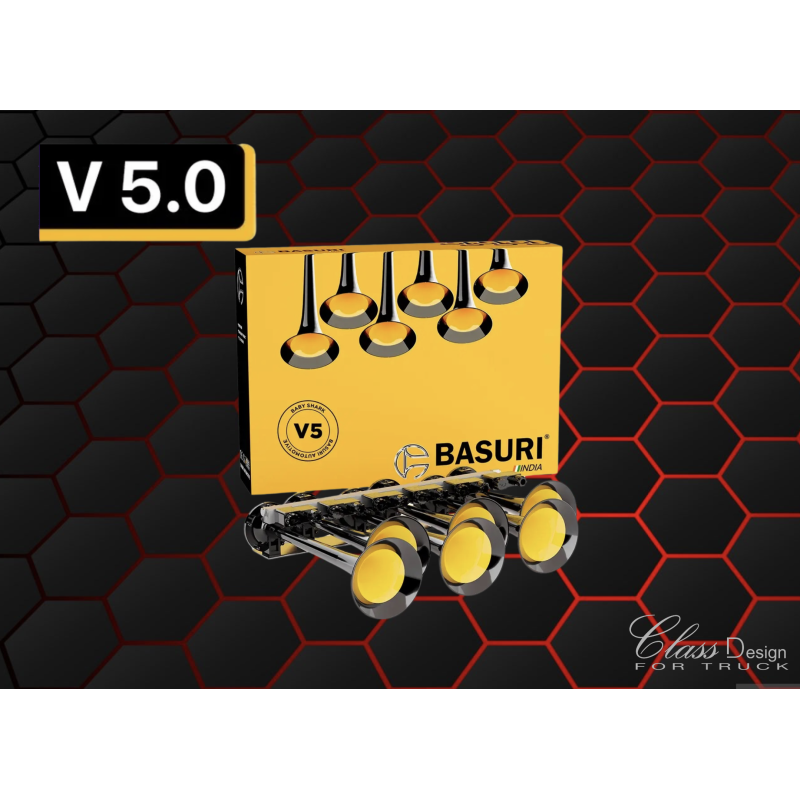 BASURI BABY SHARK 5.0 AIRHORN 12/24V - 24 MELODIES