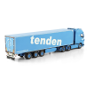TENDEN VOLVO FH5 GLOBETROTTER XXL 6X2 TAG AXLE REEFER TRAILER - 3 AXLE