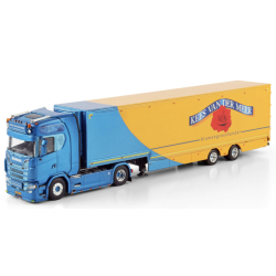 KEES VAN DER MEER SCANIA S HIGHLINE CS20H 4X2 SEMI BOX TRAILER - 2 AXLE - 01-4533