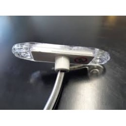 Feu led orange Lucidity pour rampe Metec