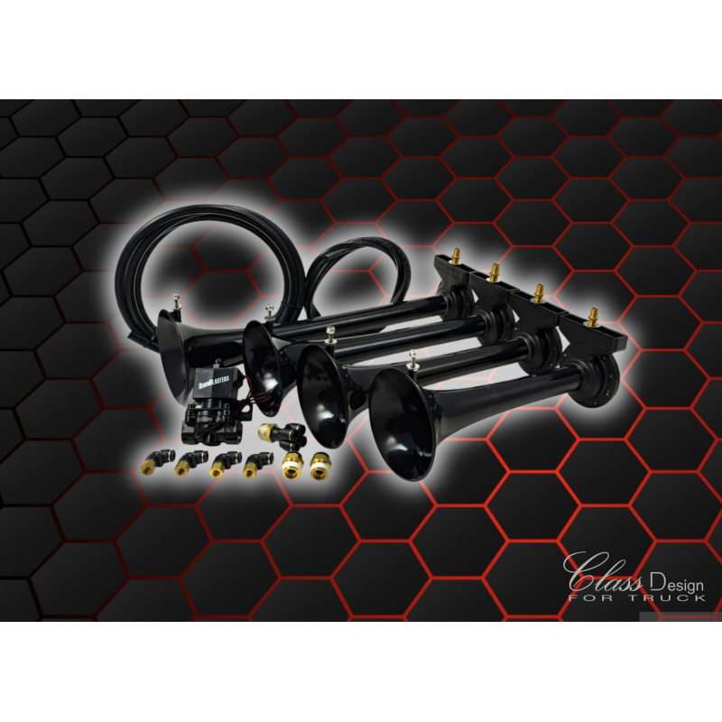 Hornblasters Shocker XL Trainhorn - 24V