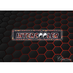Intercooler - Red - Sticker