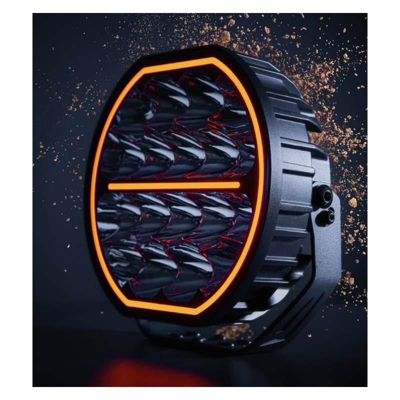 Big Energy 9" FULL LED driving light - Extended Beam