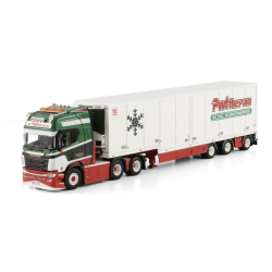 PWT THERMO SCANIA R HIGHLINE CR20H 6X2 TAG AXLE SEMI BOX TRAILER - 3 AXLE - 01-4493