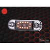 FEU DE POSITION - 12 LEDS - TEINTÉ - ROUGE