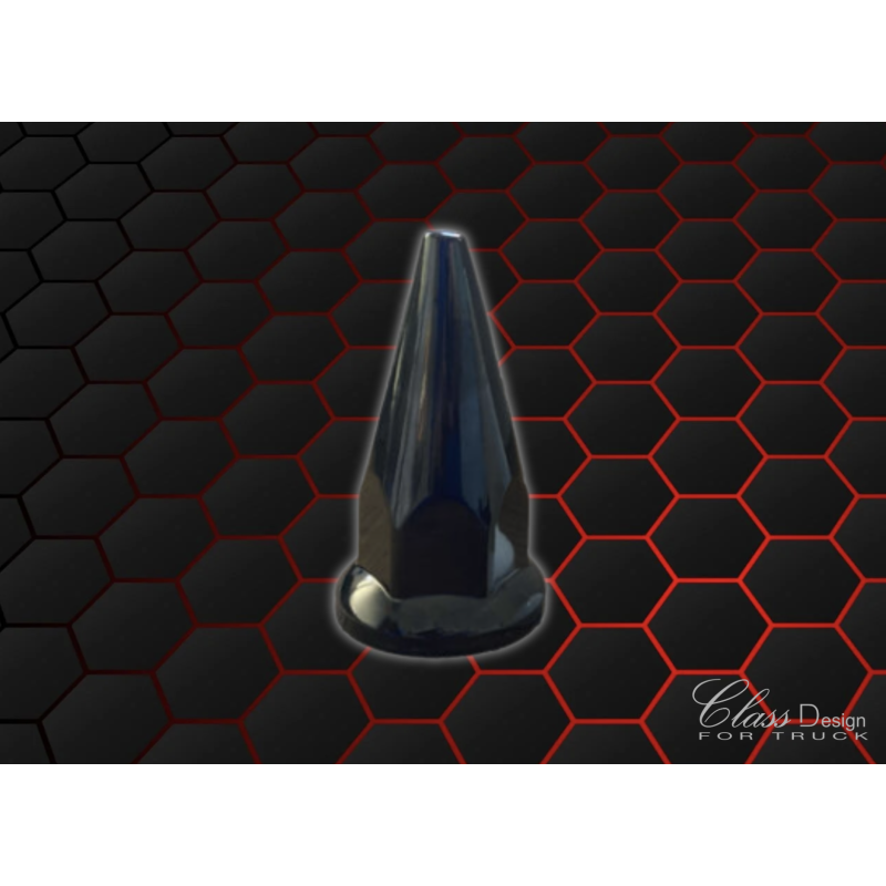 Cache écrous Spike 32mm Noir