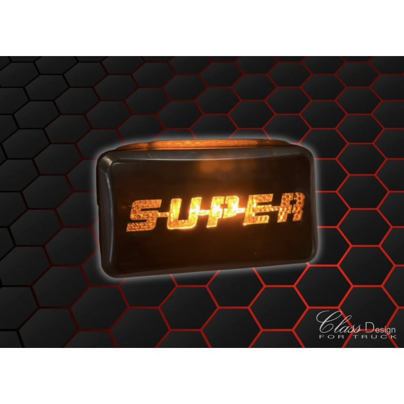 Caches feux de carénages Super