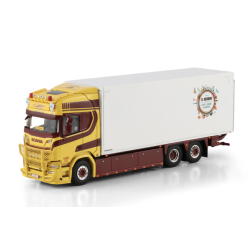 A. DEBRUX SCANIA R HIGHLINE CR20H RIGED BOX TRUCK 6X2 TAG AXLE