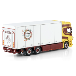 A. DEBRUX SCANIA R HIGHLINE CR20H RIGED BOX TRUCK 6X2 TAG AXLE