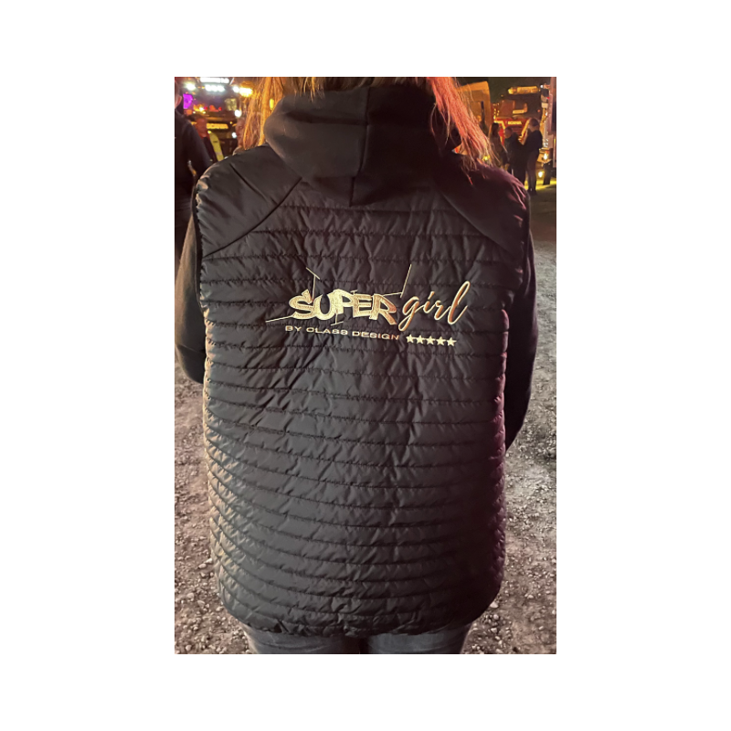 DOUDOUNE SANS MANCHE SUPER GIRL XS