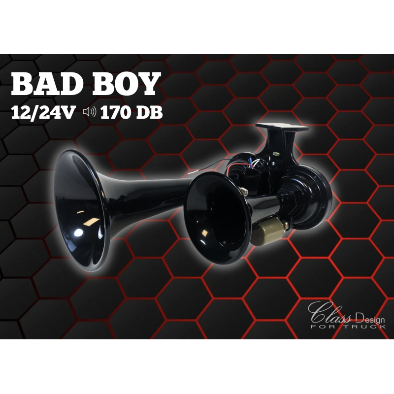 Klaxon TGV Bad Boy 170db 12/24V