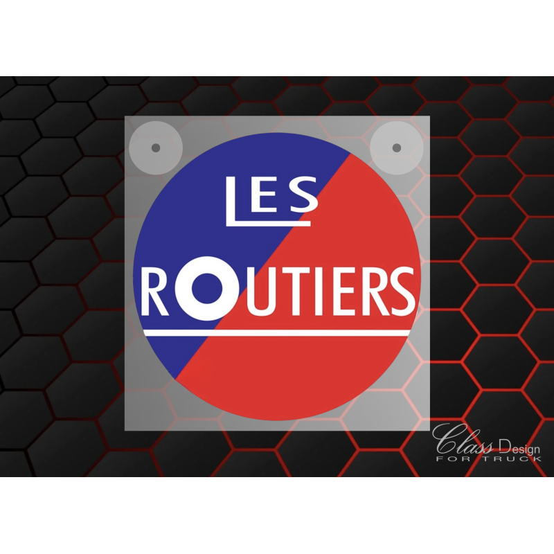 ENSEIGNE DE PARE-BRISE - LES ROUTIERS USB