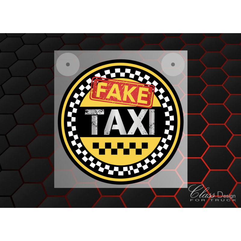 ENSEIGNE PARE BRISE - 12/24V - FAKE TAXI - USB