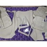 DÉPOT VENTE - Kit Tapis Capot Moteur Beige Lisse + Housses de sièges IVECO S-WAY + contours de sièges lumineux RGB