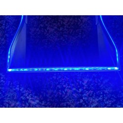 DÉPOT VENTE - Kit Tapis Capot Moteur Beige Lisse + Housses de sièges IVECO S-WAY + contours de sièges lumineux RGB