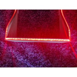 DÉPOT VENTE - Kit Tapis Capot Moteur Beige Lisse + Housses de sièges IVECO S-WAY + contours de sièges lumineux RGB