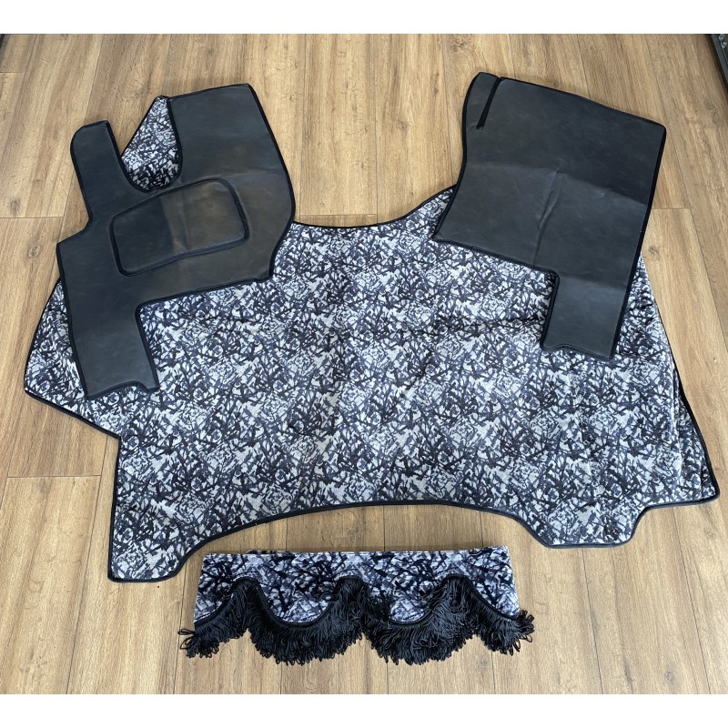 DÉPOT VENTE - TAPIS CAPOT MOTEUR RENAULT T TUNNEL DANOIS GRIS/NOIR + FRANGE DANOIS GRIS/NOIR + CHUTE DANOIS GRIS DÉPOT VENTE - TAPIS CAPOT MOTEUR RENAULT T TUNNEL DANOIS GRIS/NOIR + FRANGE DANOIS GRIS/NOIR + CHUTE DANOIS GRIS