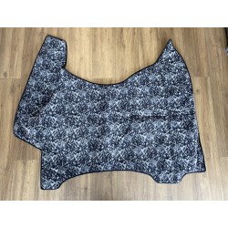 DÉPOT VENTE - TAPIS CAPOT MOTEUR RENAULT T TUNNEL DANOIS GRIS/NOIR + FRANGE DANOIS GRIS/NOIR + CHUTE DANOIS GRIS