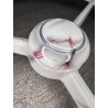VOLANT 3 BRANCHES 50CM - SCANIA NG/SÉRIE - DARK BLOODY MARBLE