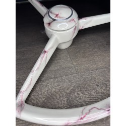 VOLANT 3 BRANCHES 50CM - SCANIA NG/SÉRIE - DARK BLOODY MARBLE