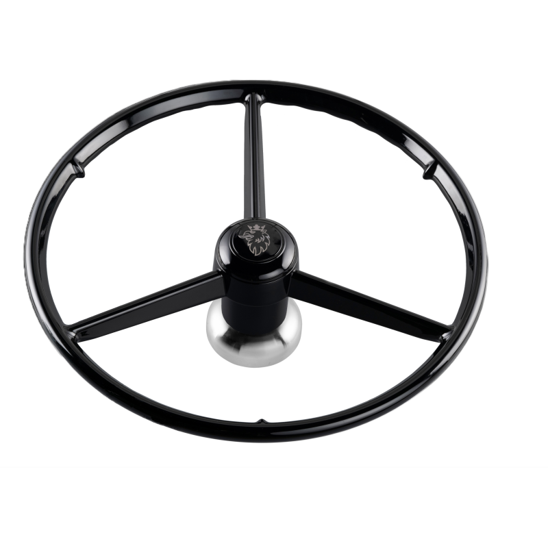 VOLANT 3 BRANCHES NOIR GRIFFON 53CM - SCANIA R-Série / NG