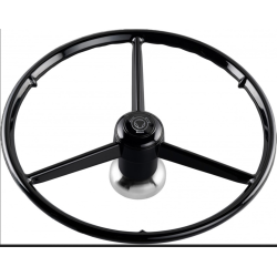 VOLANT 3 BRANCHES NOIR VABIS 53CM - SCANIA R-Série / NG