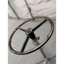 VOLANT 3 BRANCHES SCANIA NG/R-Série 53cm - "Bronze Élégance"