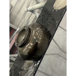 VOLANT 3 BRANCHES SCANIA NG/R-Série 53cm - "Bronze Élégance"