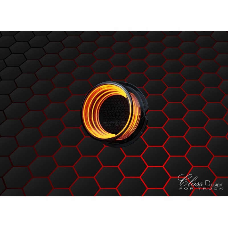 Feu de position latéral FOR9T GEO | Orange Feu de position latéral FOR9T GEO | Orange