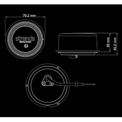 Feu de position FOR9T GEO | Rouge