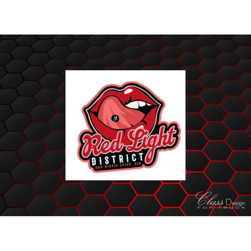 STICKERS RED LIPS - REDLIGHT DISTRICT STICKERS RED LIPS - REDLIGHT DISTRICT