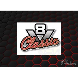 STICKERS - V8 CLASSIC