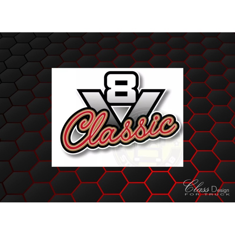 STICKERS - V8 CLASSIC STICKERS - V8 CLASSIC