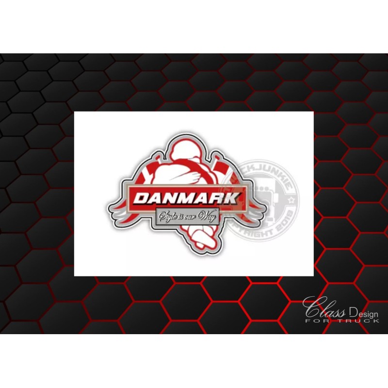 STICKERS - DANMARK - STYE IS OUR WAY STICKERS - DANMARK - STYE IS OUR WAY