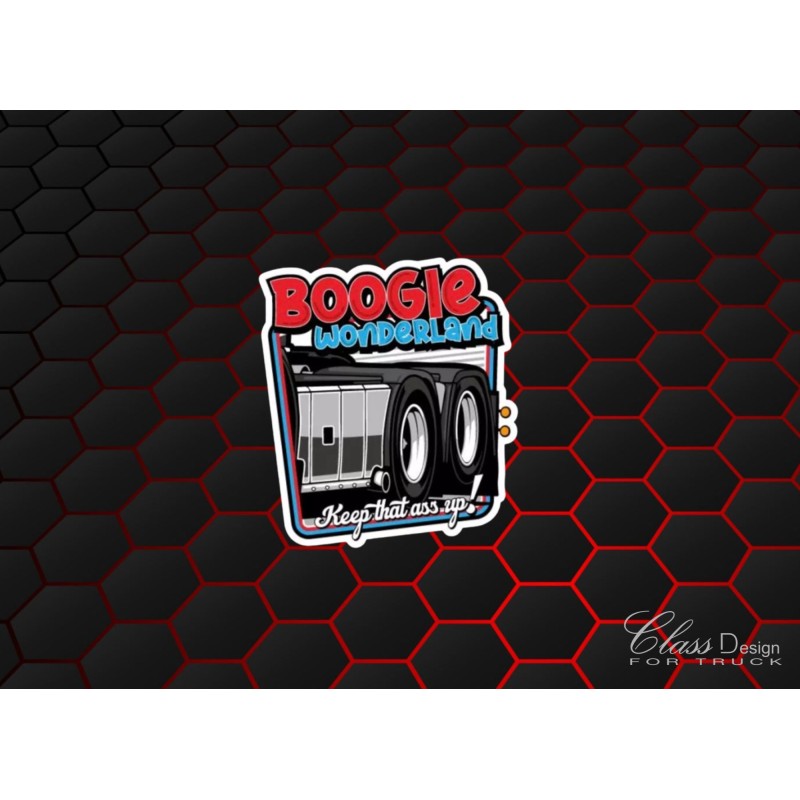 STICKERS - BOOGIE WONDERLAND STICKERS - BOOGIE WONDERLAND