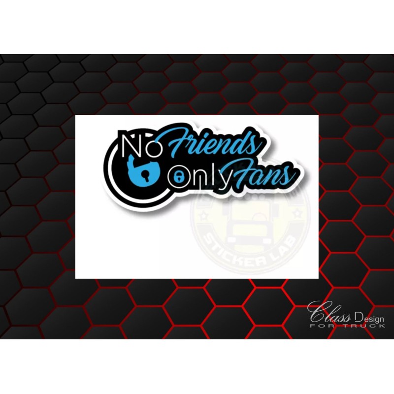 STICKERS - NO FRIENDS, ONLY FANS STICKERS - NO FRIENDS, ONLY FANS