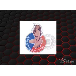 STICKERS - LES ROUTIERS SONT SYMPA