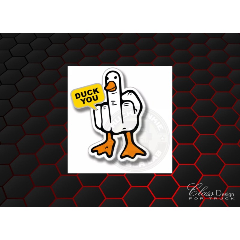 STICKERS - DUCK YOU STICKERS - DUCK YOU