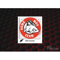 ENSEIGNE LUMINEUSE NUDE BUS CLUB