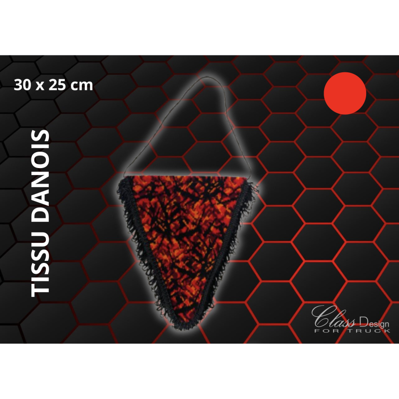 FANION DANOIS ROUGE