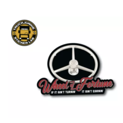 WHEEL OF FORTUNE - FULL PRINT STICKER