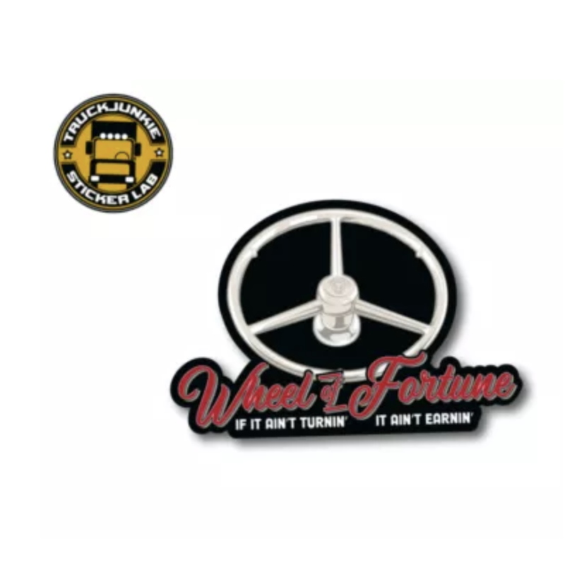 WHEEL OF FORTUNE - FULL PRINT STICKER