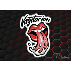 STICKERS - VAGITARIAN